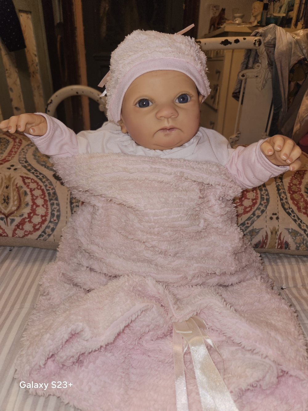 "Martha Viola" Cuddle Reborn By Linda Webb For THE ASHTON-DRAKE GALLERIES